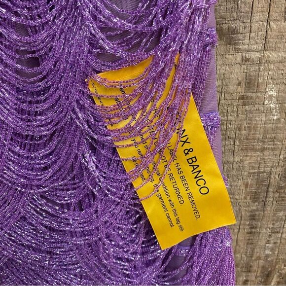 Bronx and Banco Lilac
Wayla Dress beaded mini purple party Revolve $1200 M - Picture 12 of 15